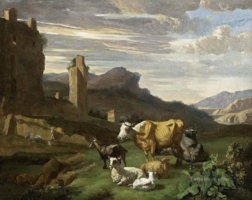 Stier Kuh Rinder Werke - italienisch kuh Landschaft